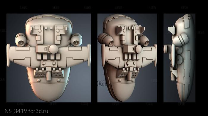 NS_3419 3d stl модель для ЧПУ