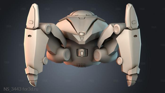 NS_3443 3d stl модель для ЧПУ