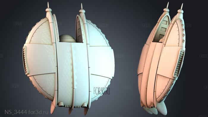 NS_3444 3d stl модель для ЧПУ