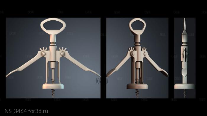 NS_3464 3d stl модель для ЧПУ