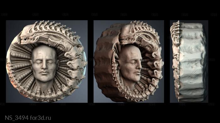 NS_3494 3d stl модель для ЧПУ