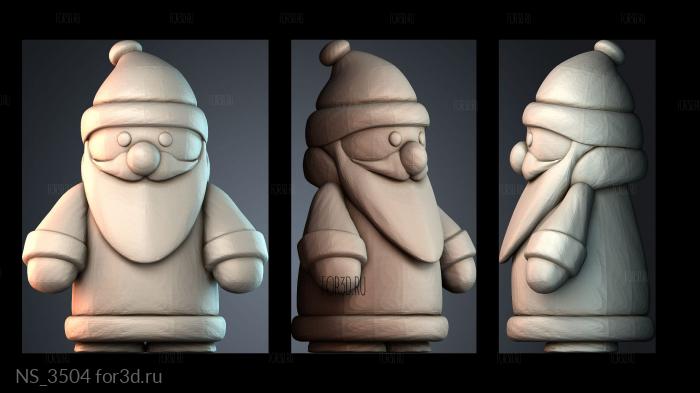 NS_3504 3d stl модель для ЧПУ