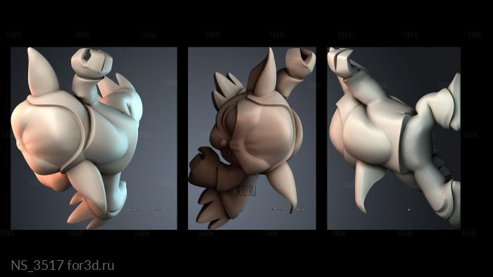 NS_3517 3d stl модель для ЧПУ