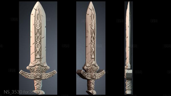 NS_3530 3d stl модель для ЧПУ