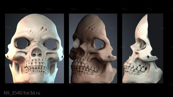 NS_3540 3d stl модель для ЧПУ