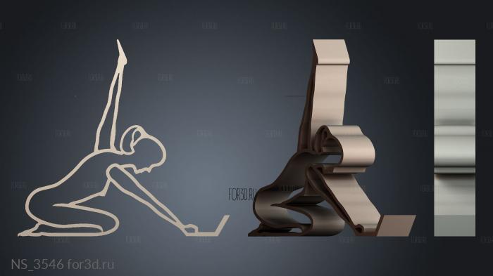 NS_3546 3d stl модель для ЧПУ