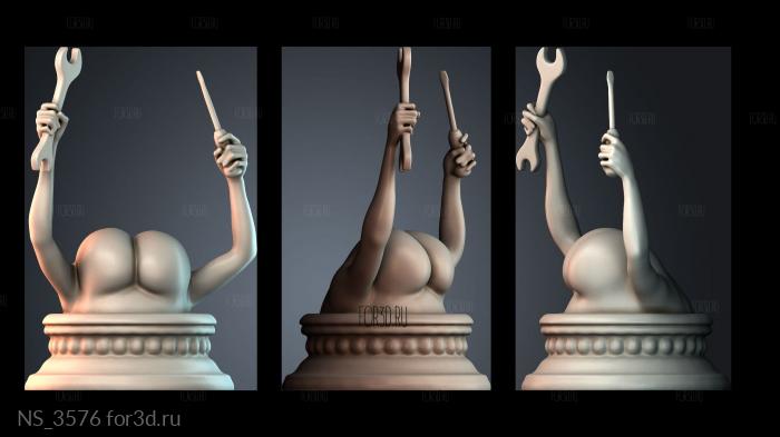 NS_3576 3d stl модель для ЧПУ