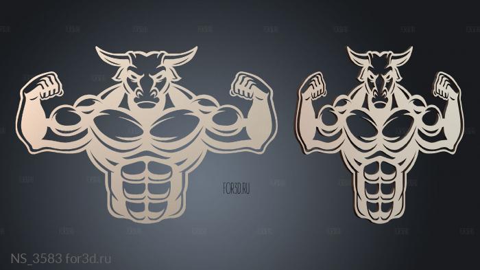 NS_3583 3d stl модель для ЧПУ