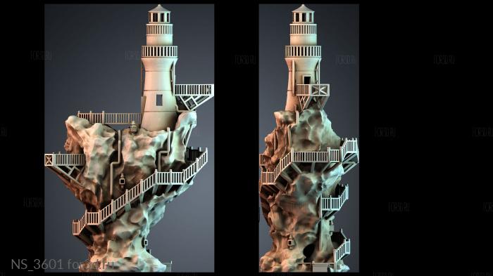 NS_3601 3d stl модель для ЧПУ