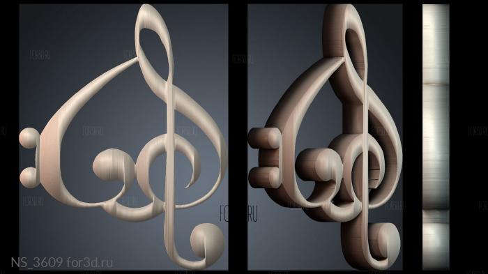 NS_3609 3d stl модель для ЧПУ