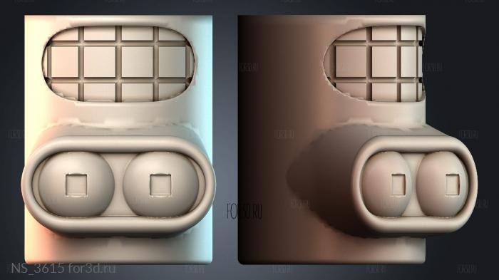NS_3615 3d stl модель для ЧПУ