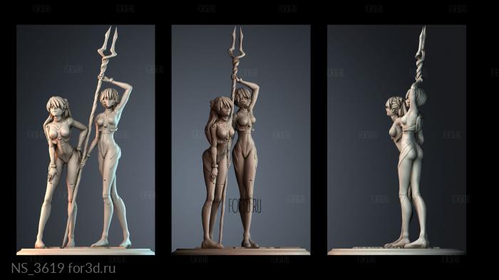 NS_3619 3d stl модель для ЧПУ