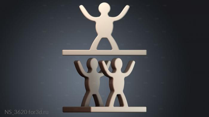 NS_3620 3d stl модель для ЧПУ