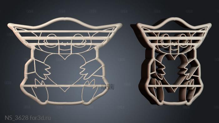 NS_3628 3d stl модель для ЧПУ