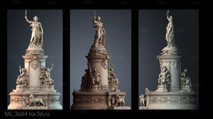 NS_3684 3d stl модель для ЧПУ