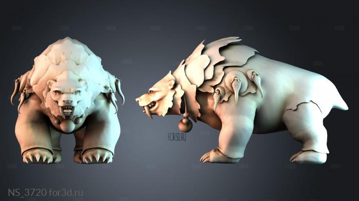 NS_3720 3d stl модель для ЧПУ