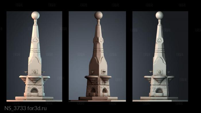 NS_3733 3d stl модель для ЧПУ