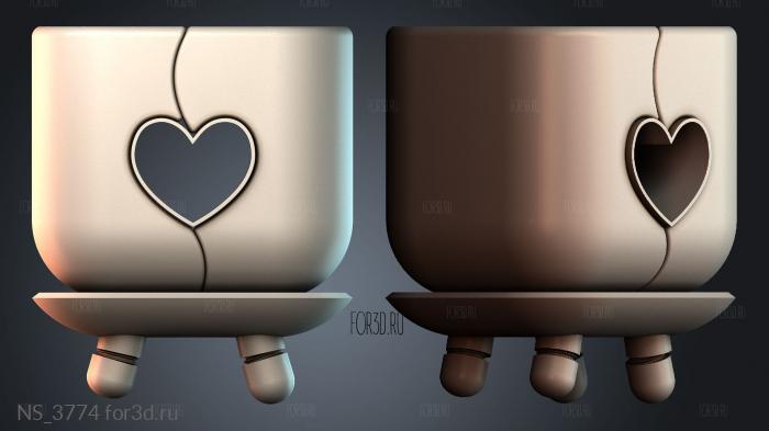 NS_3774 3d stl модель для ЧПУ