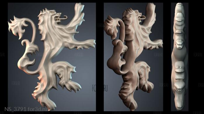 NS_3791 3d stl модель для ЧПУ