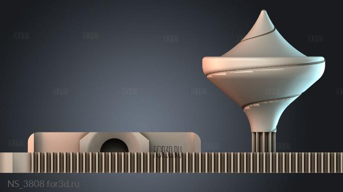 NS_3808 3d stl модель для ЧПУ