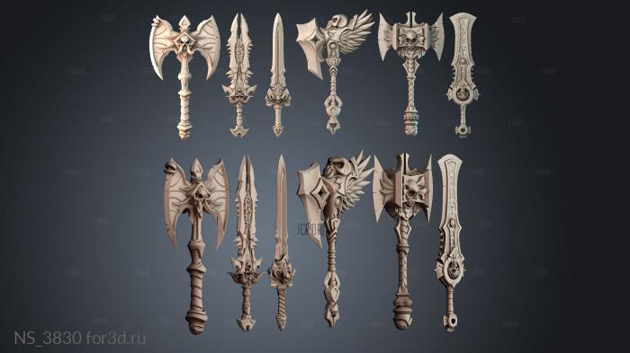 NS_3830 3d stl модель для ЧПУ