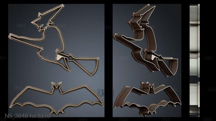 NS_3848 3d stl модель для ЧПУ