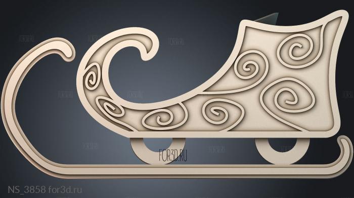 NS_3858 3d stl модель для ЧПУ