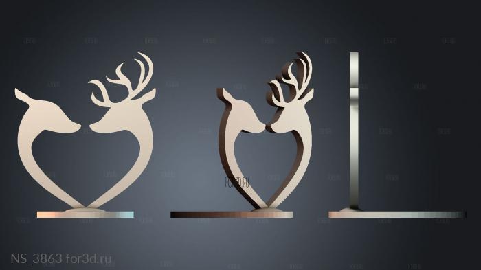 NS_3863 3d stl модель для ЧПУ