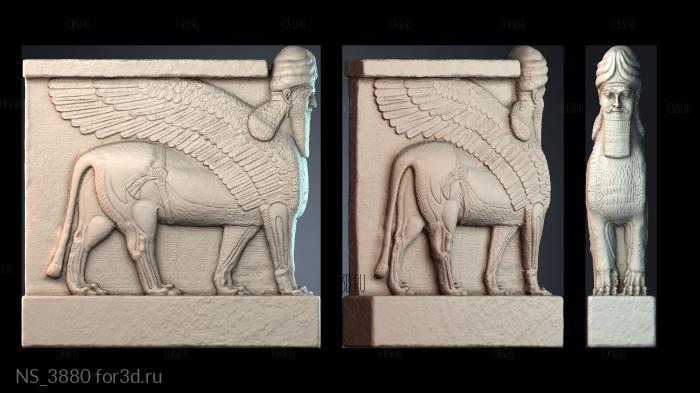 NS_3880 3d stl модель для ЧПУ