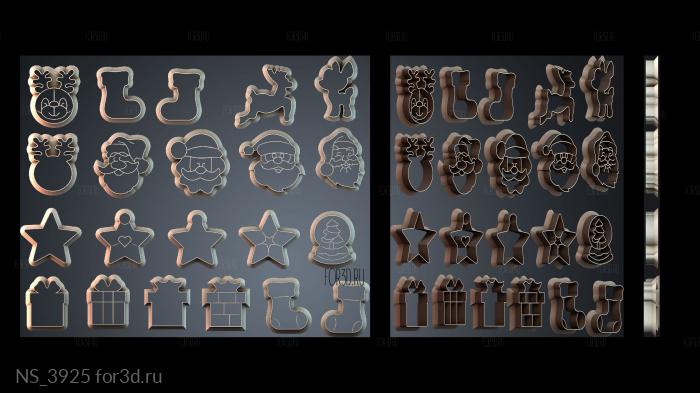 NS_3925 3d stl модель для ЧПУ