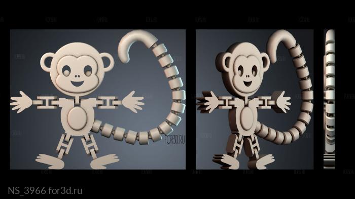 NS_3966 3d stl модель для ЧПУ