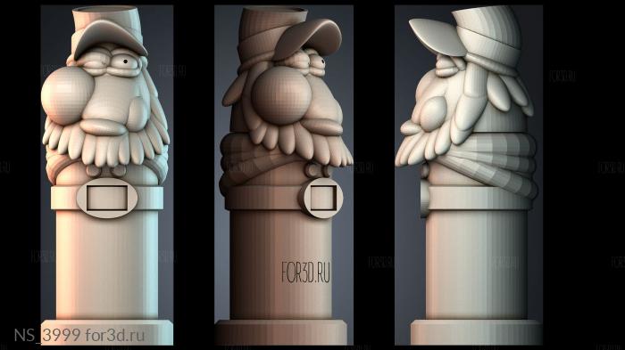 NS_3999 3d stl модель для ЧПУ