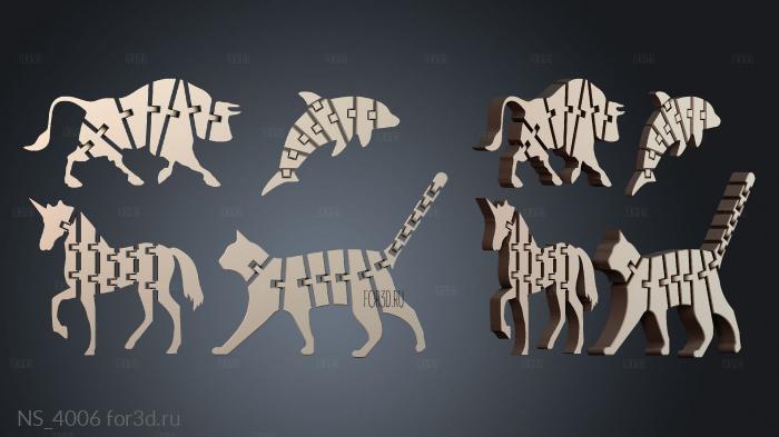 NS_4006 3d stl модель для ЧПУ