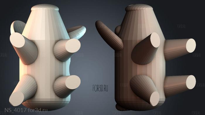 NS_4017 3d stl модель для ЧПУ