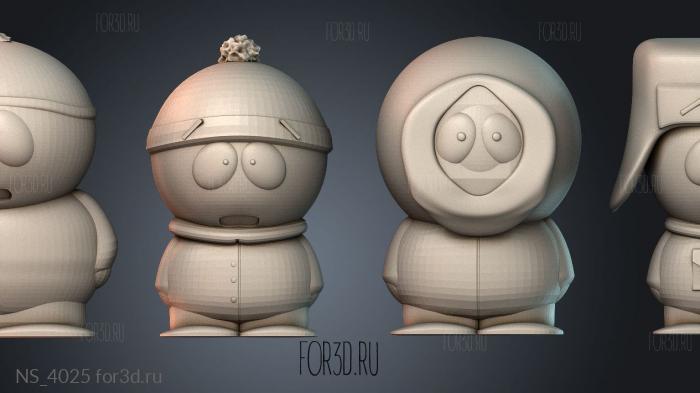 NS_4025 3d stl модель для ЧПУ