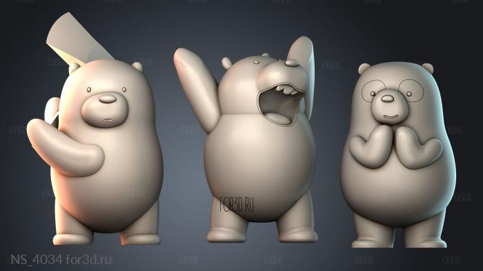 NS_4034 3d stl модель для ЧПУ