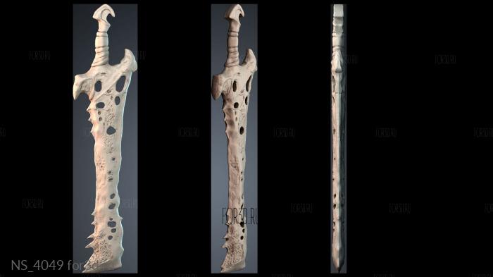 NS_4049 3d stl модель для ЧПУ