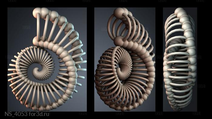 NS_4053 3d stl модель для ЧПУ