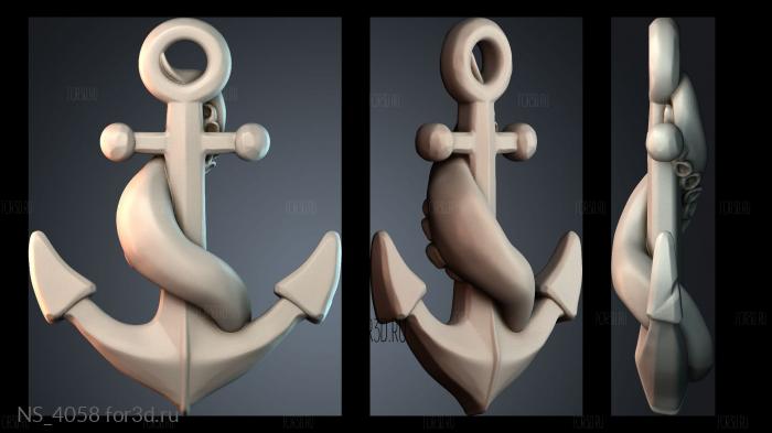 NS_4058 3d stl модель для ЧПУ