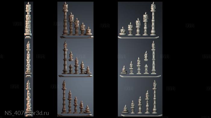 NS_4076 3d stl модель для ЧПУ