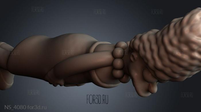 NS_4080 3d stl модель для ЧПУ