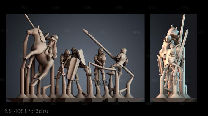 NS_4081 3d stl модель для ЧПУ