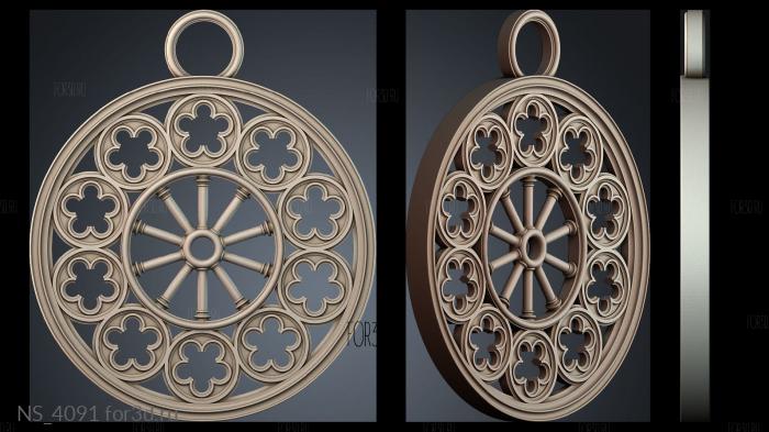 NS_4091 3d stl модель для ЧПУ