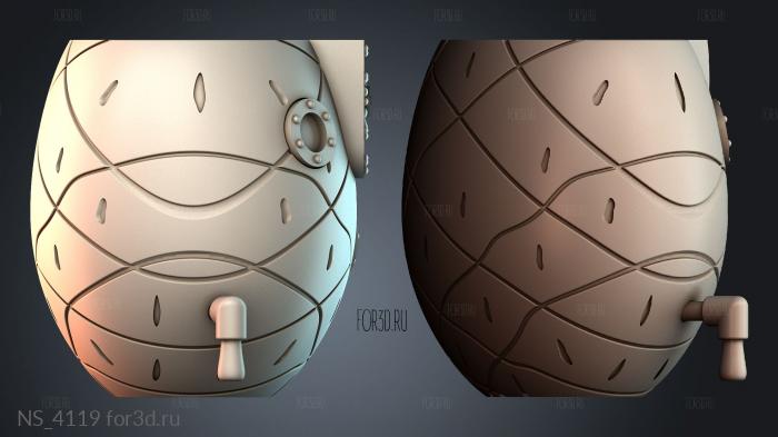 NS_4119 3d stl модель для ЧПУ