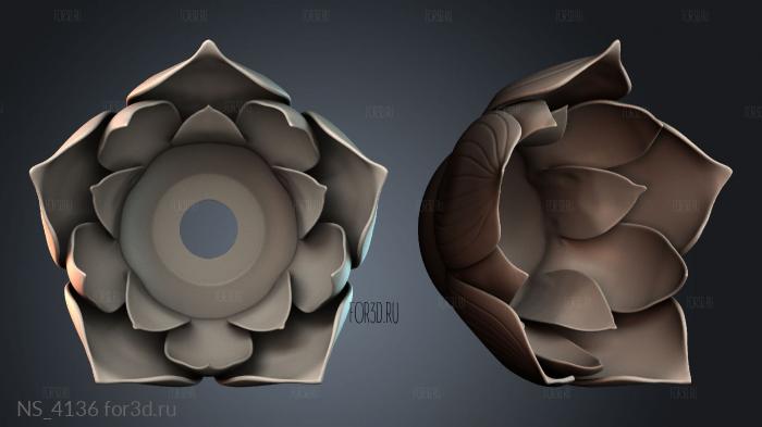 NS_4136 3d stl модель для ЧПУ