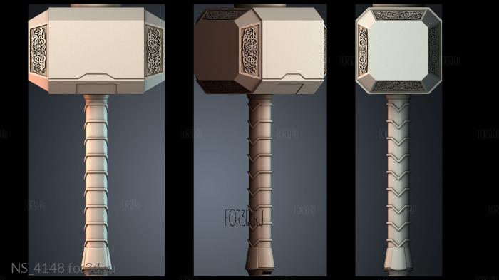 NS_4148 3d stl модель для ЧПУ