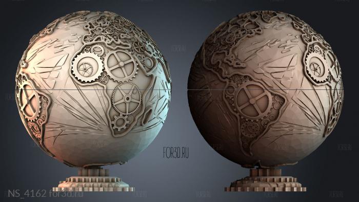 NS_4162 3d stl модель для ЧПУ