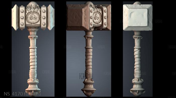 NS_4170 3d stl модель для ЧПУ