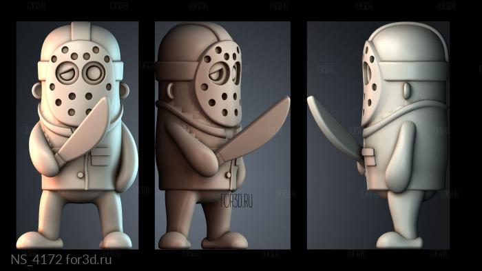 NS_4172 3d stl модель для ЧПУ