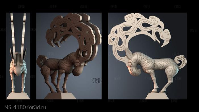 NS_4180 3d stl модель для ЧПУ